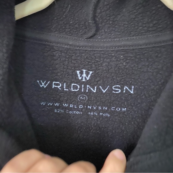 WRLDINVSN Jesus Hoodie // Size M - Picture 2 of 4